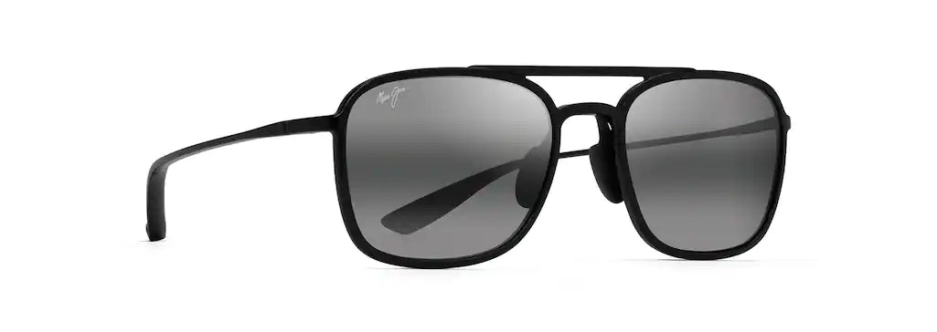 MAUI JIM GREY KEOKEA BLACK GLOSS MJ447-02